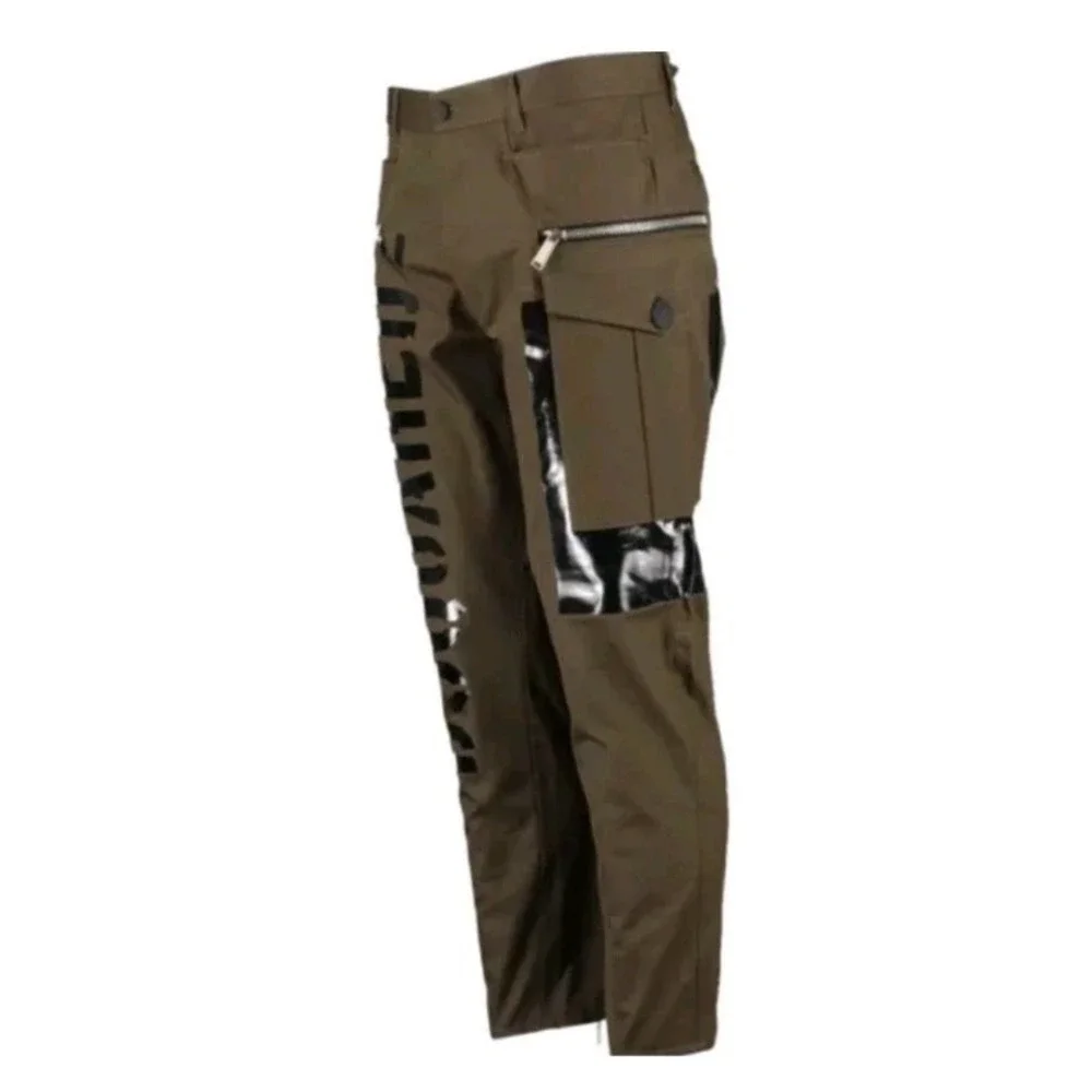 Dsquared2 Military Green Cargo‎ Trousers Men's 48 Made In Italy